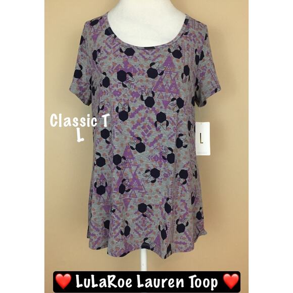 LuLaRoe Tops - LuLaRoe Disney Classic T Brand New with tags Minnie Mouse